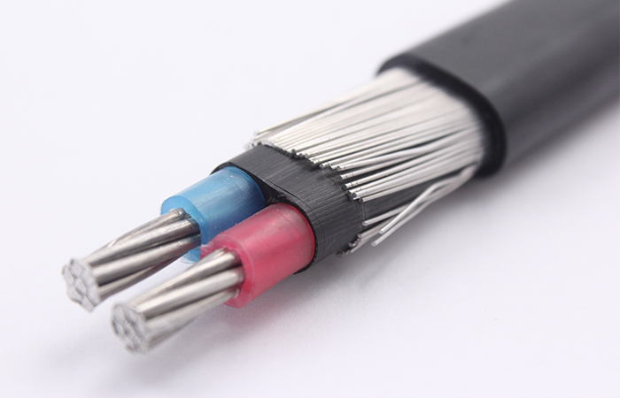 Aluminum conductor concentric cable