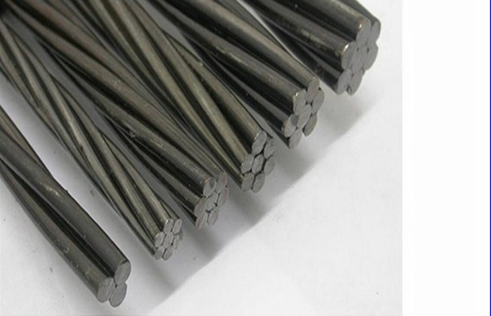 Factory price high tension stranded galvanized steel wire